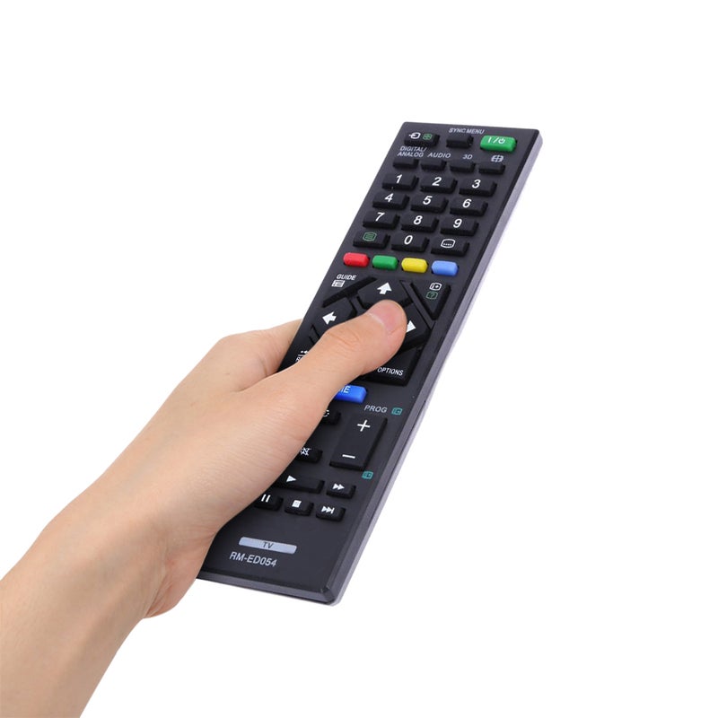 Generic - RM-ED054 Replacement Smart TV Remote Controller For Sony KDL-32R420A KDL-40R470A KDL-46R470A Black - Image 1