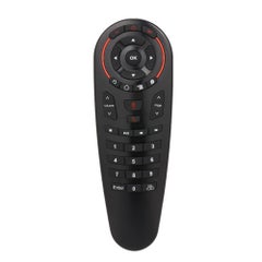 Remote Control Wireless Voice Air Mouse Gyro Sensing Black
