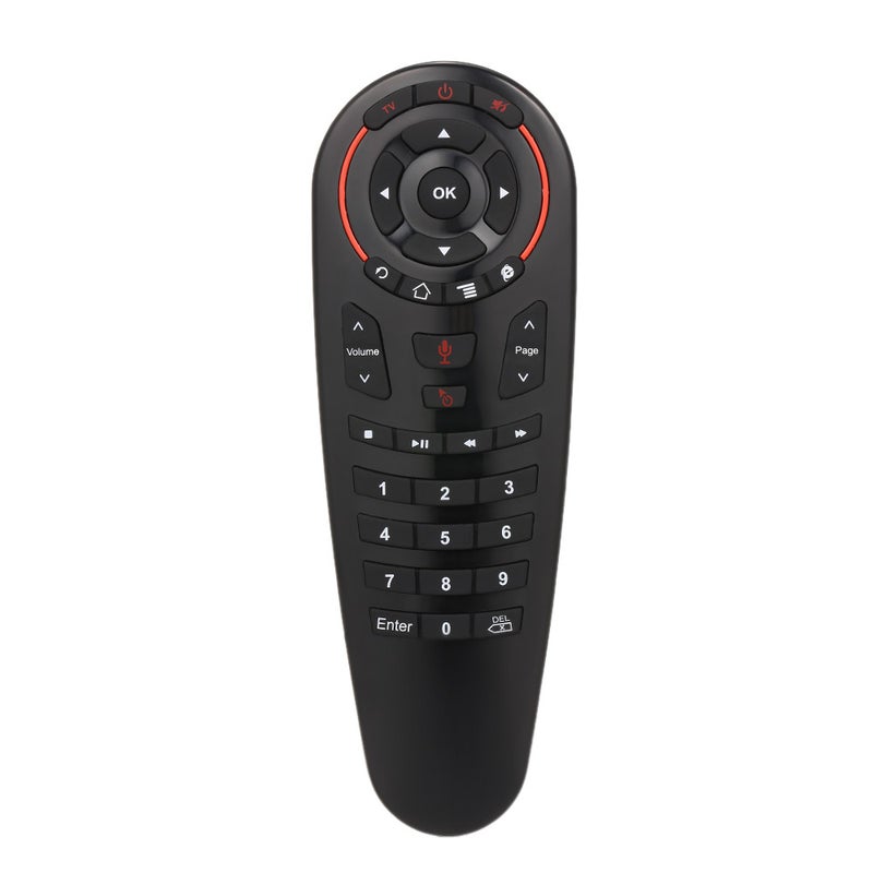 Generic - Remote Control Wireless Voice Air Mouse Gyro Sensing Black - Image 1