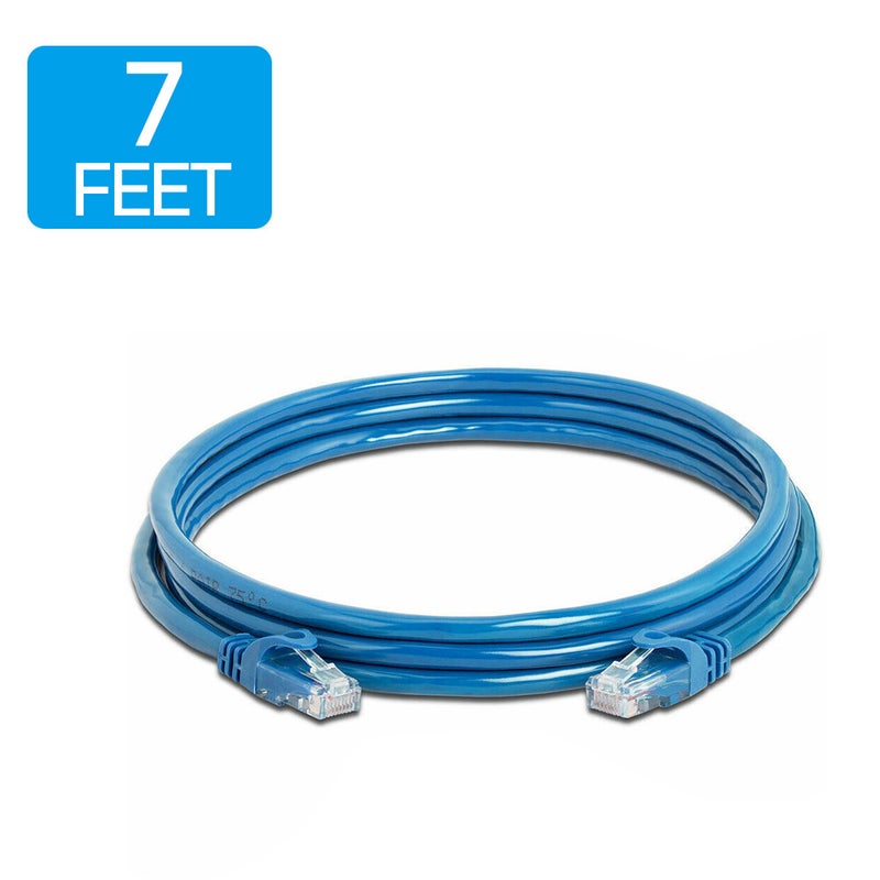 CAT 6 Ethernet Cable Lan Network Internet Patch Cord Blue  - Image 5