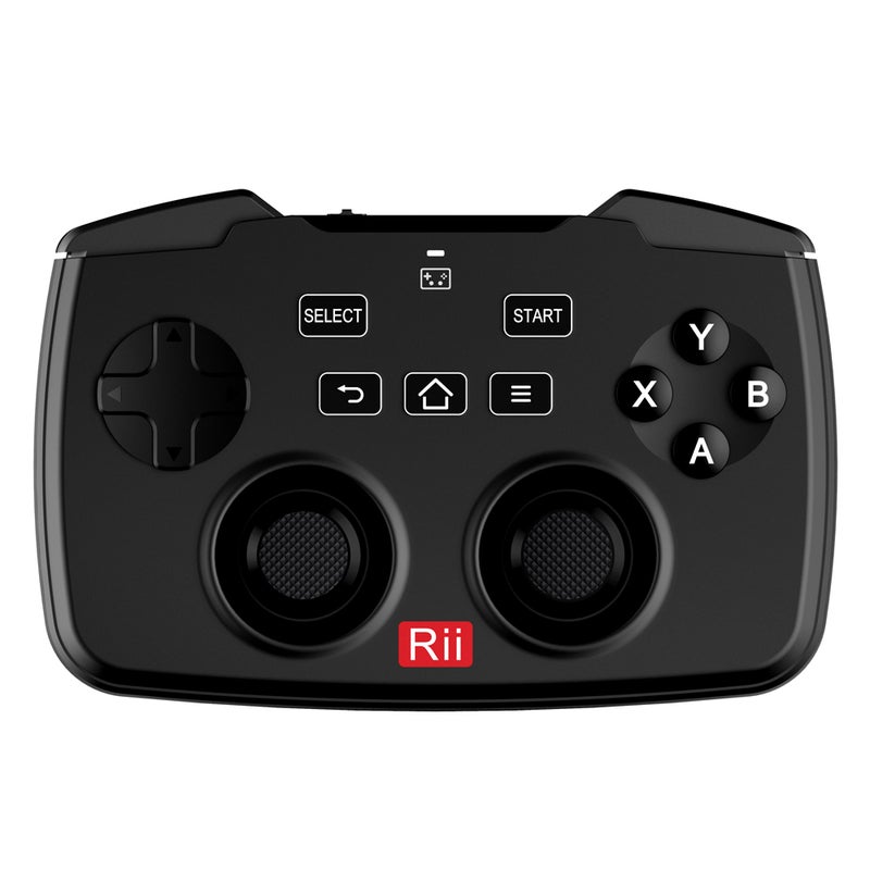RII - Rii RK707 Wireless Game Controller Keyboard Mouse Combo With Touchpad Black - Image 1