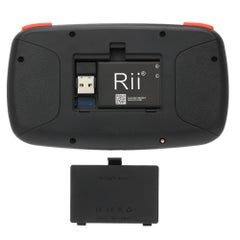 RII Rii i4 Mini Wireless Keyboard Bluetooth & Dual Modes Handheld Fingerboard Black  - Image 3