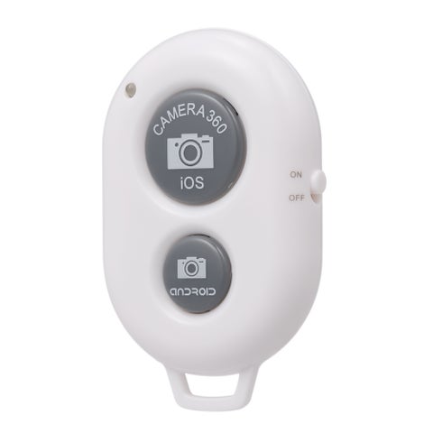 Bluetooth Remote Shutter 3.0 Self Timer for Android 4.2.2 And iOS 6.0 White