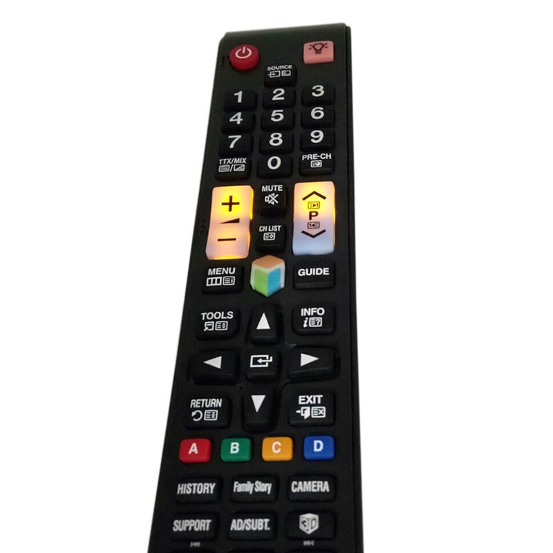 Universal TV Remote Control Wireless Smart Controller Replacement for Samsung HDTV LED Smart Digital TV Black - Image 2