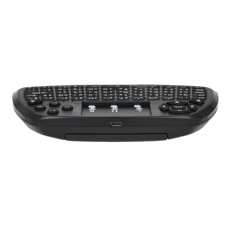 Russian Version Wireless Keyboard Touchpad Mouse Remote Control For Android TV BOX Smart TV PC Notebook Black