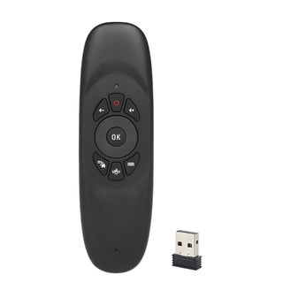 Russian English Air Mouse Wireless Keyboard Remote Control For Smart TV Android TV BOX PC Black - v1605244796/N41424841A_1