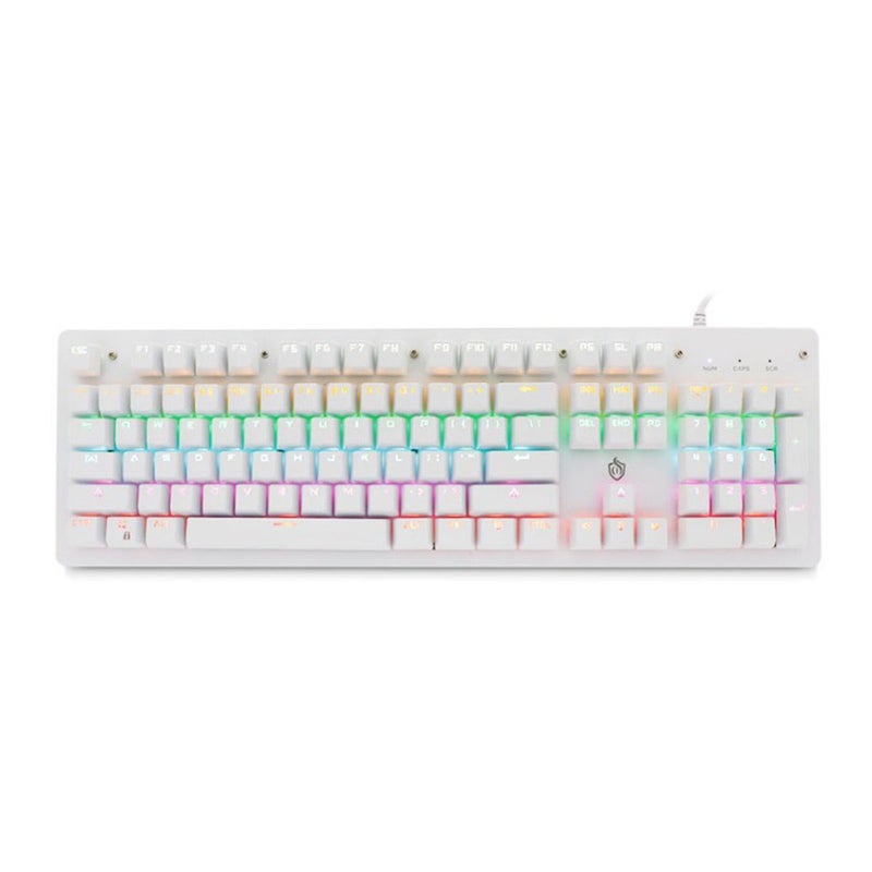Generic - Illuminated 104 Keys Gaming Keyboard USB Powered Operated For Computer Laptop E Sports Trip Travel With Rotator - wired - Image 1