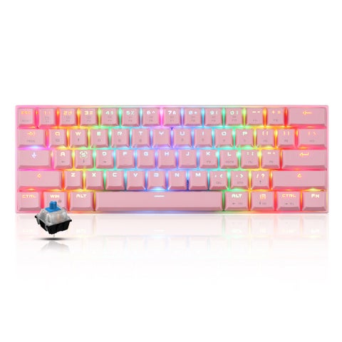 CK62 61 Keys RGB USB Wired BT Dual Mode Gaming Keyboard With OUTEMU