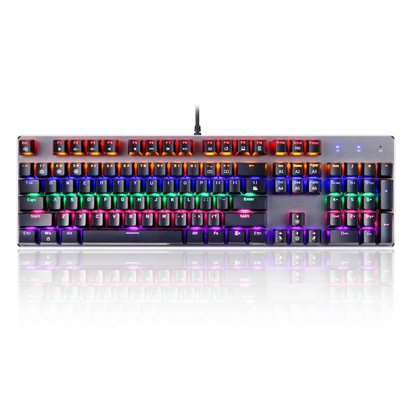 Motospeed K73 104 Keys Gaming Mixed Light With RGB English Keyboard - wired  - Image 1