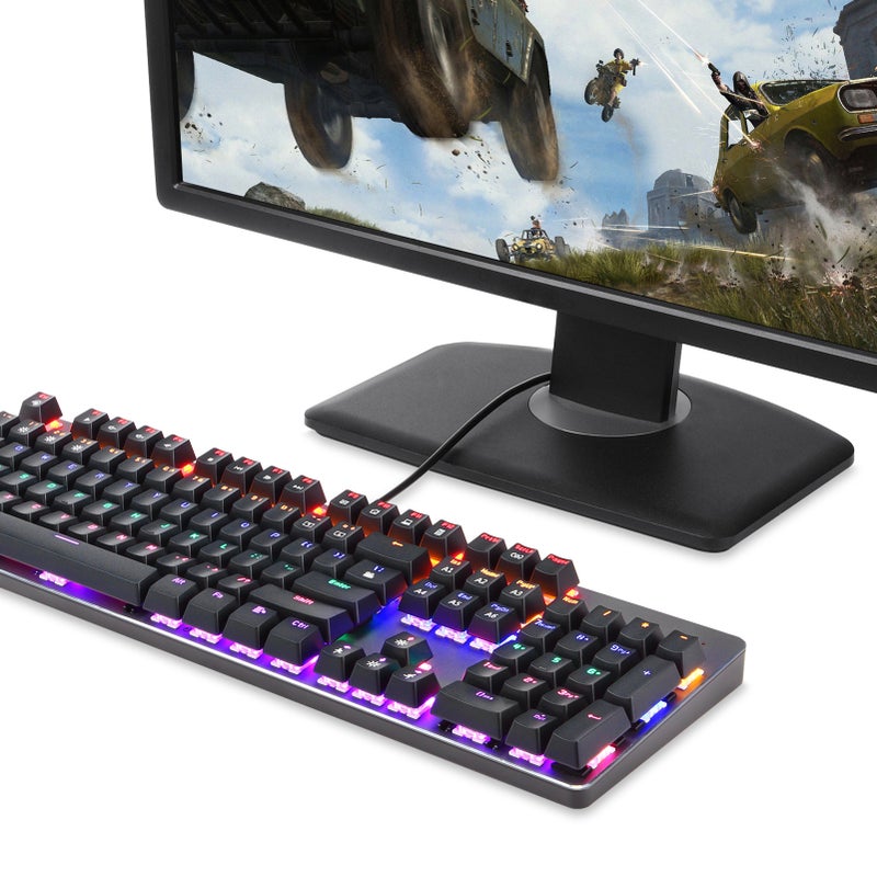 Motospeed K73 104 Keys Gaming Mixed Light With RGB English Keyboard - wired  - Image 2