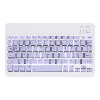 Universal Wireless BT Keyboard Three System Rechargeable Mobilephone Tablet Purple - v1605244845/N41424909A_1
