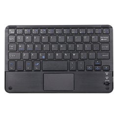 Universal Wireless BT Keyboard Three System Rechargeable Mobilephone Tablet Black