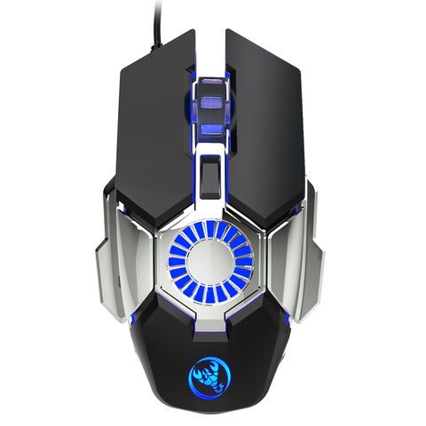 J700 Macro Programmable Gaming Mouse With Adjustable DPI For PC Notebook Laptop Black