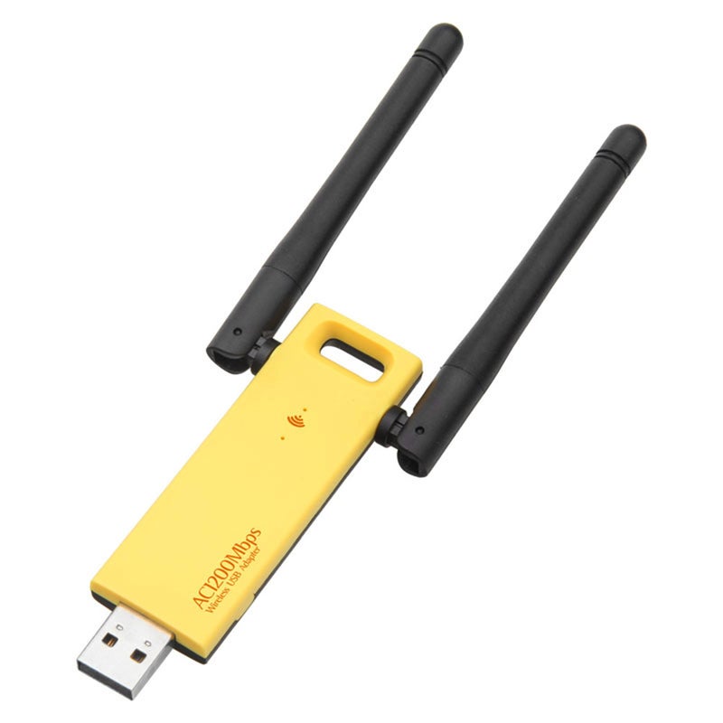 Generic - WD-4602AC 1200Mbps Wireless Dual Band USB Adapter AC1200 USB3.0 Network With Antenna Multicolour - Image 1