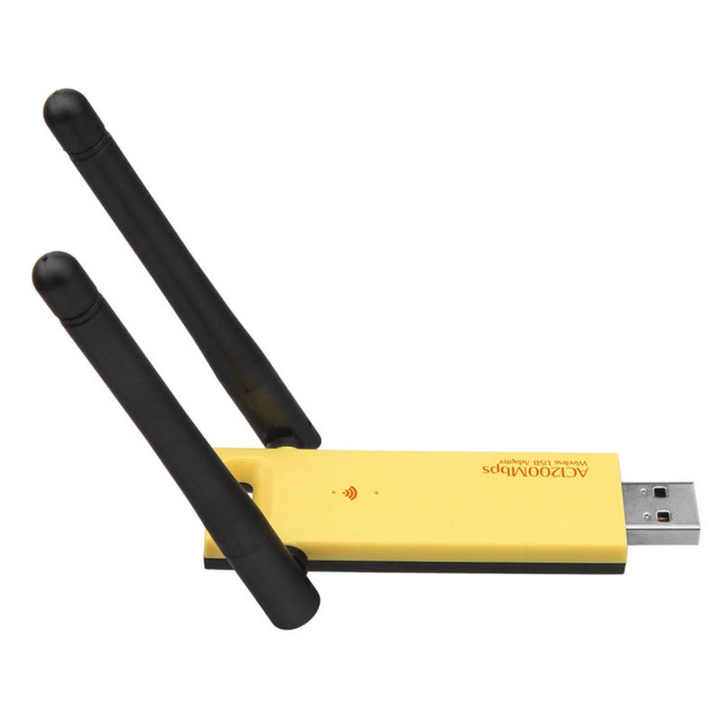Generic - WD-4602AC 1200Mbps Wireless Dual Band USB Adapter AC1200 USB3.0 Network With Antenna Multicolour - Image 1