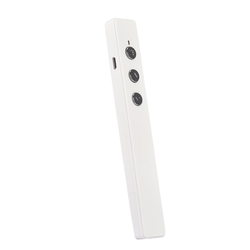 Generic - Wireless Presenter PPT Clicker Multifunction Electronic Projection Pen White - Image 1