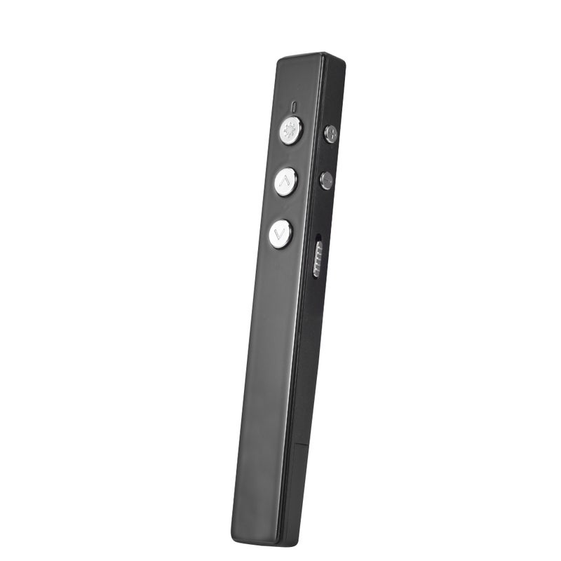 Generic - Wireless Presenter PPT Clicker Multifunction Electronic Projection Pen Black - Image 1