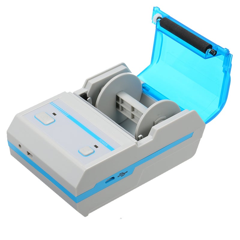 Mini Wireless 58mm BT Direct Qr Code Sticker Clothing Barcode Thermal Label Printer multicolour  - Image 2
