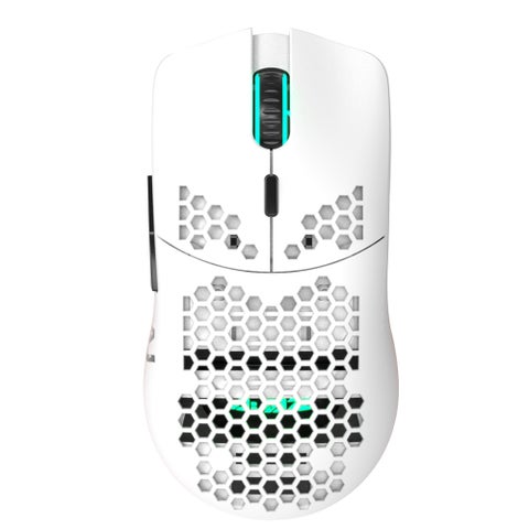 AJ390 USB Wired Gaming Mouse with 7 Keys Adjustable DPI White