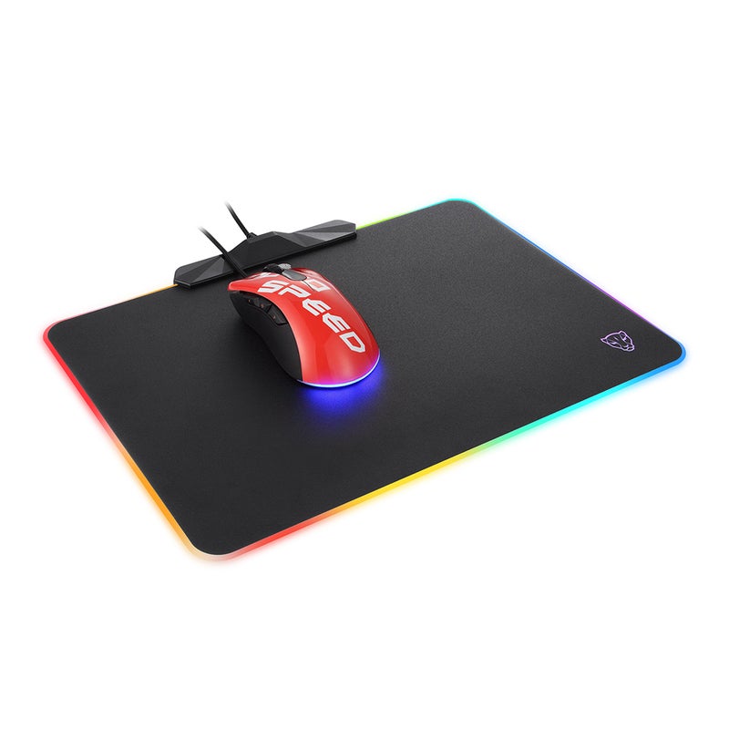 P98 RGB  Capacitive Touch Switch USB Mouse Pad Black