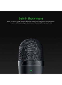 RAZER Seiren Mini Streaming Microphone Silver/White  - Image 4