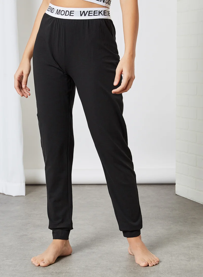 برايف سول Weekend Mode Loungewear Set Black