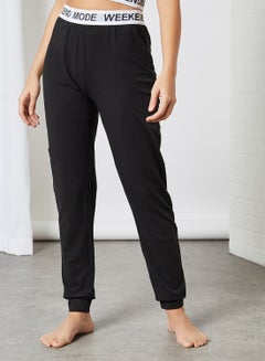 BRAVE SOUL Weekend Mode Loungewear Set Black  - Image 3