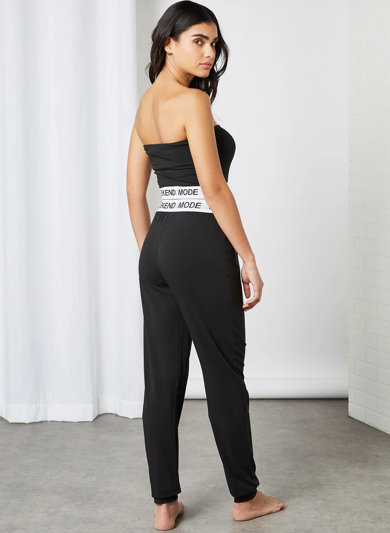 برايف سول Weekend Mode Loungewear Set Black