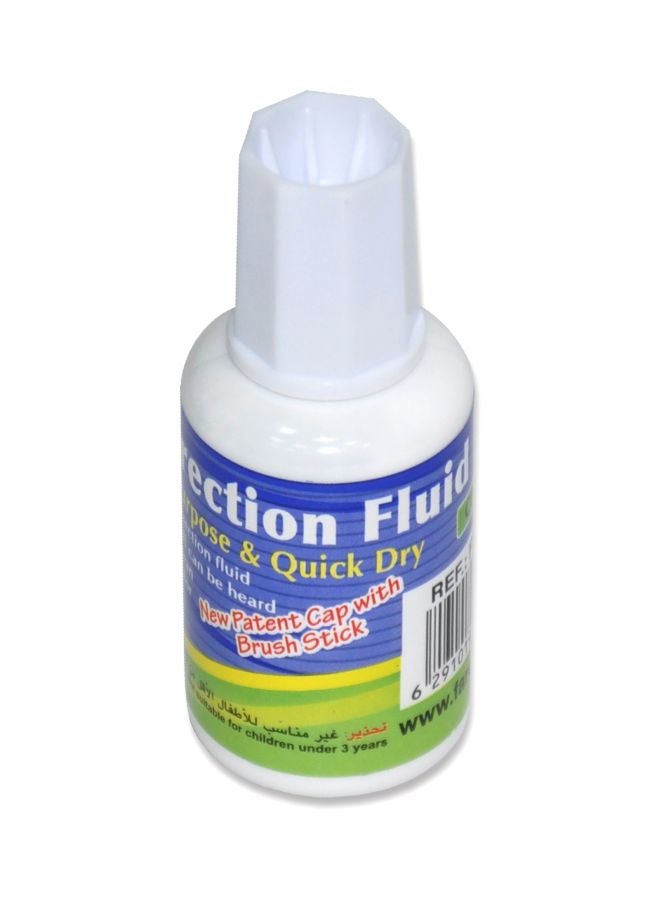 إف اي أس  مجموعة سائل تصحيح مكونة من 12 قطعة أبيض - Image 2