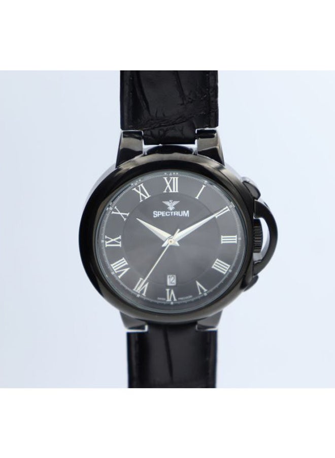Men's Challenger Analog Watch S12519M-1 - 42 mm - Black