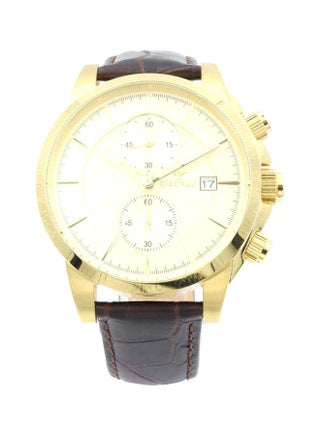 Men's Multidimensional Analog Watch S23070M-2 - 40 mm - Brown - v1605248109/N41509248A_1