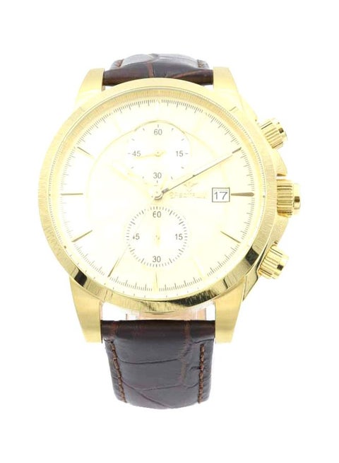 Men's Multidimensional Analog Watch S23070M-2 - 40 mm - Brown