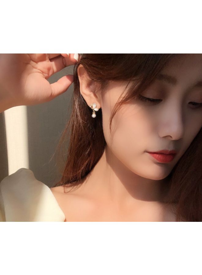 J&J Butterfly Design Stone Studded Stud Earrings - Image 5