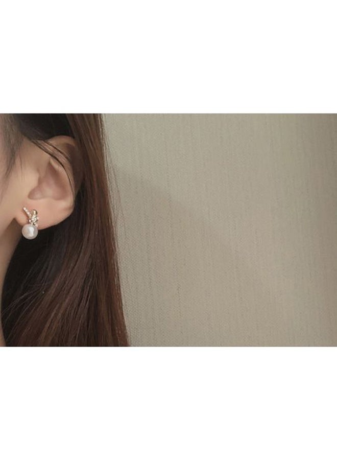 جونسون آند جونسون أقراط مرصعة بلؤلؤ لامع - Image 4