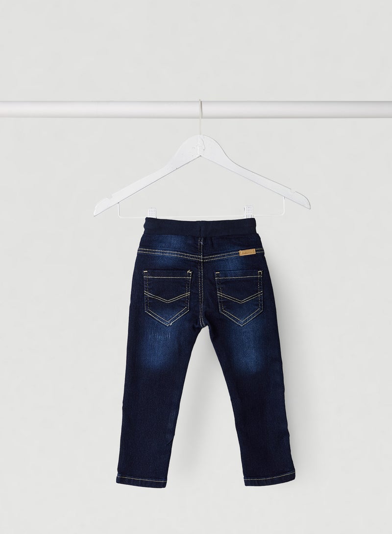 Babybol - Kids Elasticated Waist Jeans Denim - Image 1