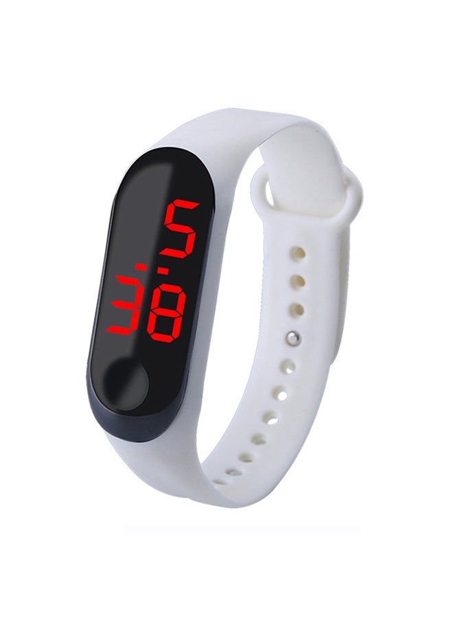 Kids' TPU Band LED Digital Display Watch KMS2649445