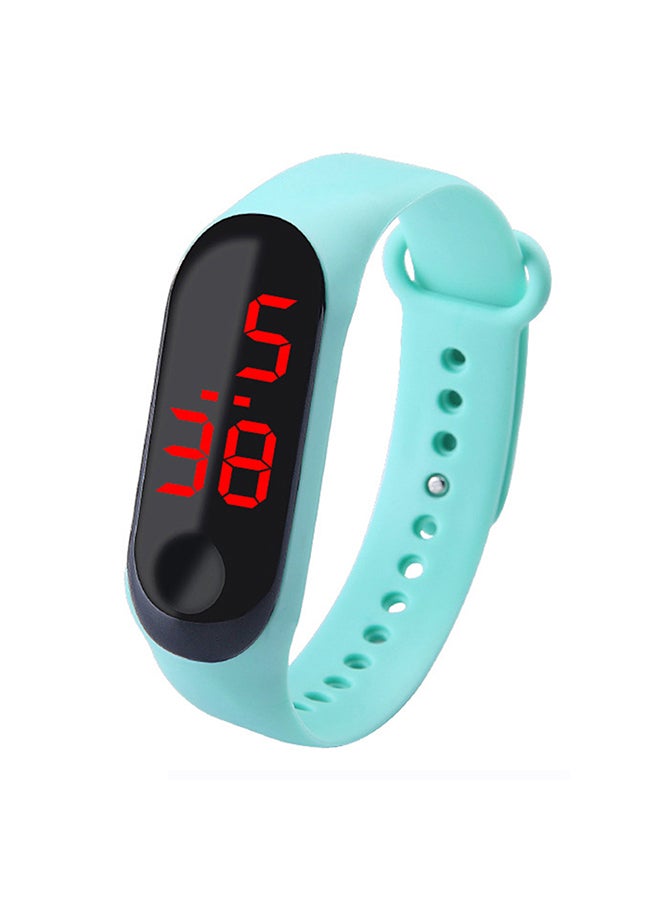 Kids' TPU Band LED Digital Display Watch KMS2649438