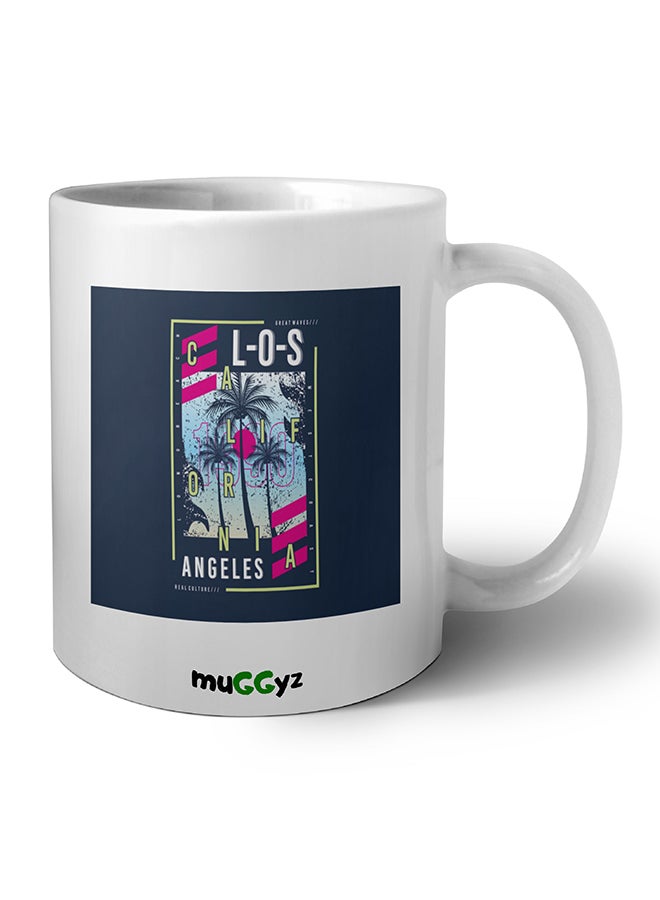 muGGyz Ceramic Coffee Mug White - Image 1