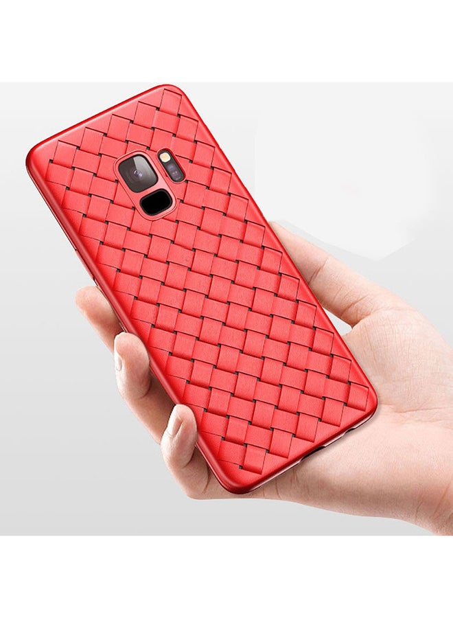 روك غطاء حماية رفيع للغاية من سلسلة ويف لهاتف سامسونج جالاكسي S9 أحمر - Image 2