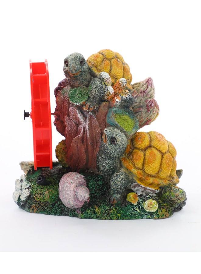 Aqua Scaping Resin Decor Ornament Multicolour 16 x 15cm