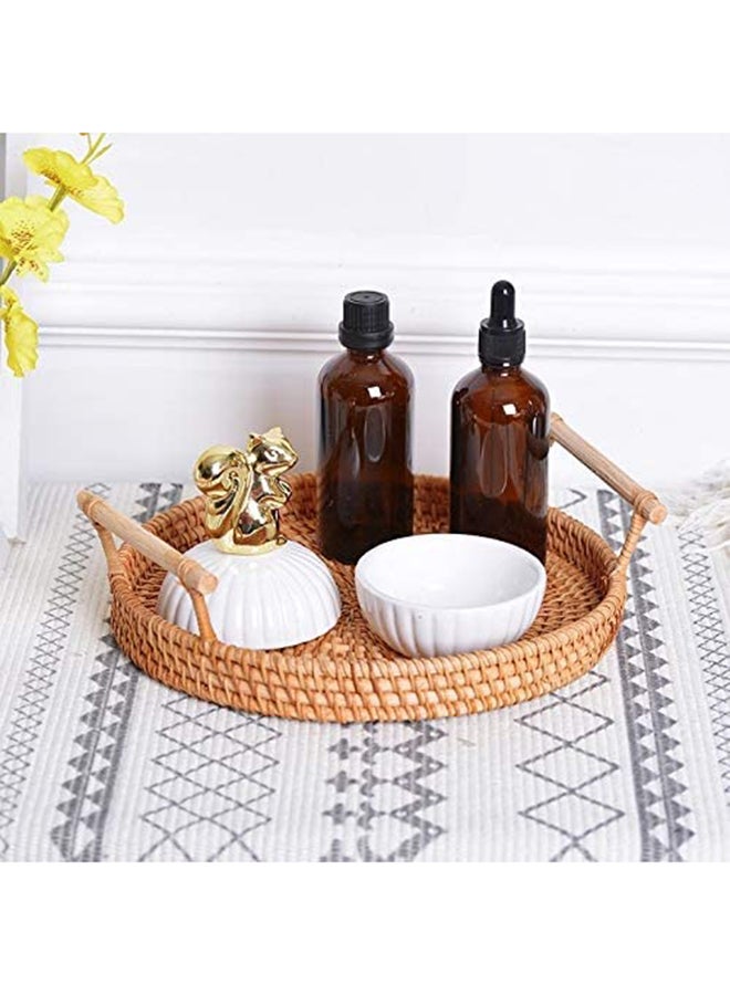 سلة تخزين الخضراوات والفاكهة بني 22سم - Image 3