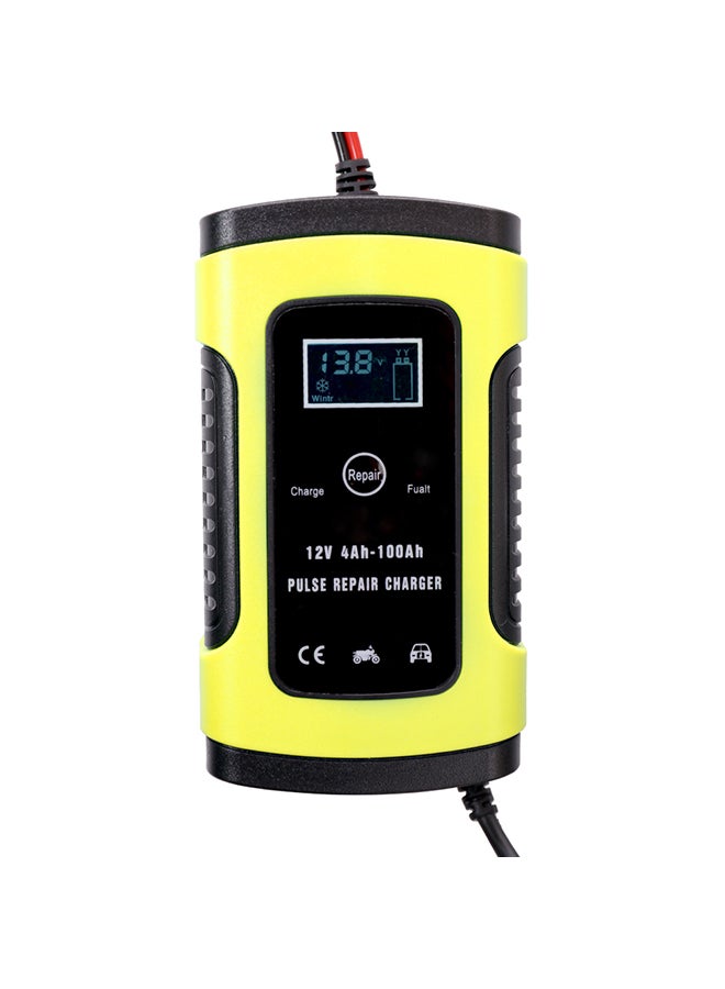 Generic - 12V 6A Full Automatic Car Battery Charge Device Intelligent Power Charge Pulse Repairing Wet Dry Lead Acid Battery-Chargers With Digital LCD Display - Image 1