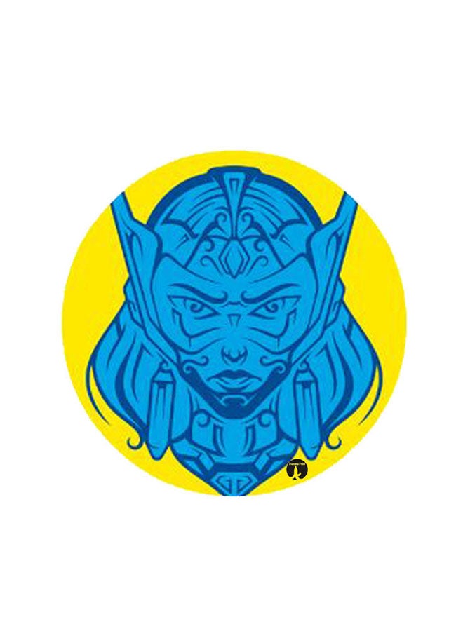 بي بي مغناطيس ثلاجة مُزين بطبعة بتصميم كرتوني متعدد الألوان 5.5 x 5.5سم