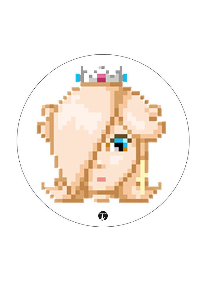 Cartoon Printed Fridge Magnet Multicolour 5.5 x 5.5cm