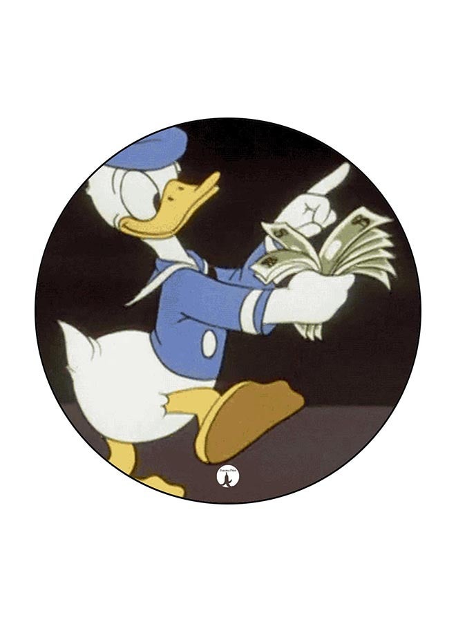 مغناطيس ثلاجة بطبعة من ديزني متعدد الألوان 5.5 x 5.5سم