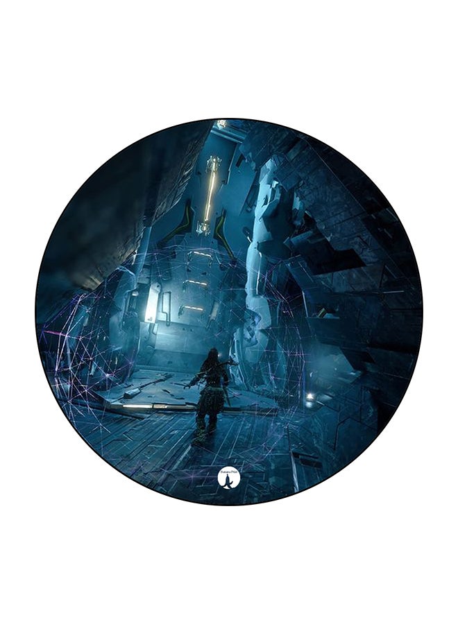 مغناطيس للتعليق على الثلاجة بطبعة رسوم متحركة متعدد الألوان 5.5 x 5.5سم