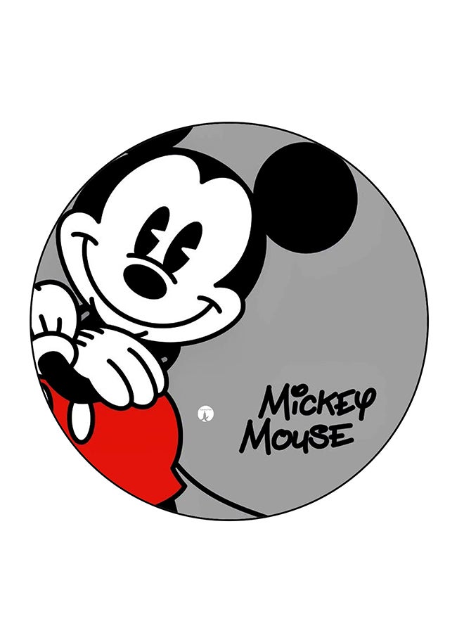 مغناطيس ثلاجة بطبعة ميكي ماوس متعدد الألوان 5.5 x 5.5سم