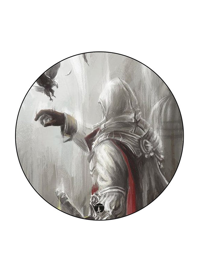 مغناطيس للتعليق على الثلاجة بطبعة رسوم متحركة متعدد الألوان 5.5 x 5.5سم