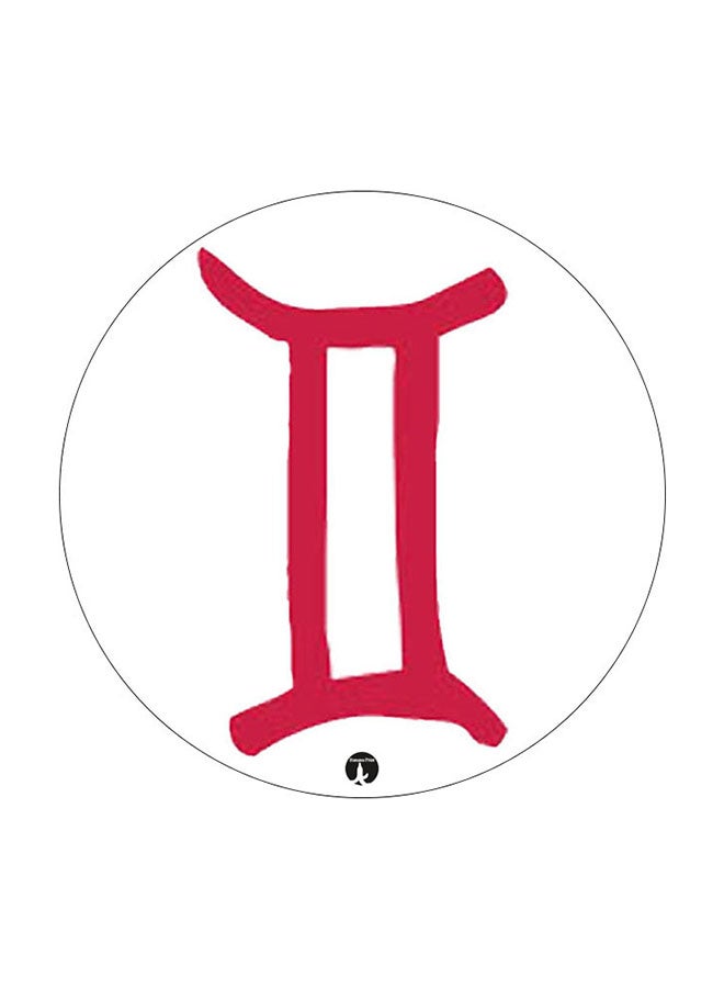 مغناطيس للتعليق على الثلاجة بطبعة رسوم متحركة متعدد الألوان 5.5 x 5.5سم