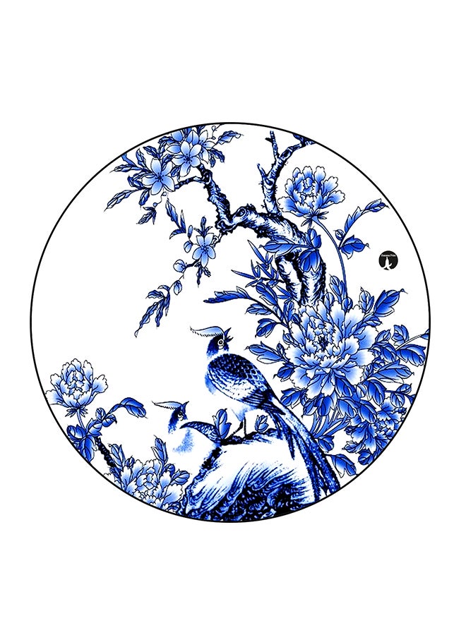 بي بي قطعة مغناطيسية بطبعة على شكل شجرة لتزيين الثلاجة متعدد الألوان 5.5 x 5.5سم